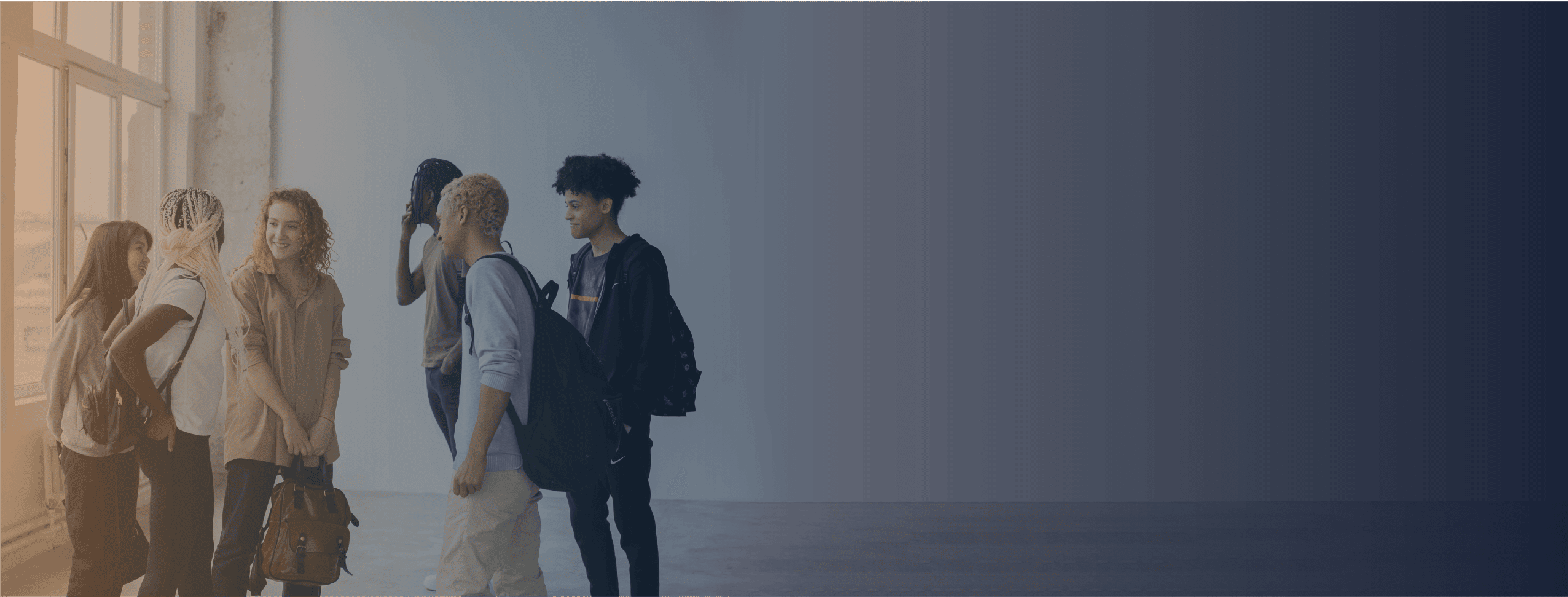 Students collaborating